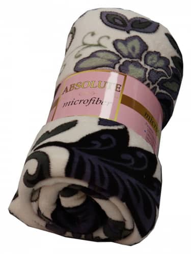 Купить Плед TexRepublic Absolute Сказки Бажова Фланель 2 сп. Белый по низкой цене