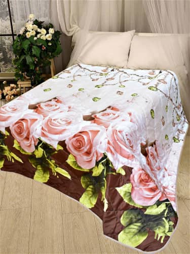 Купить Покрывало Arkady облегченное Цветочный микс 1,5сп по низкой цене