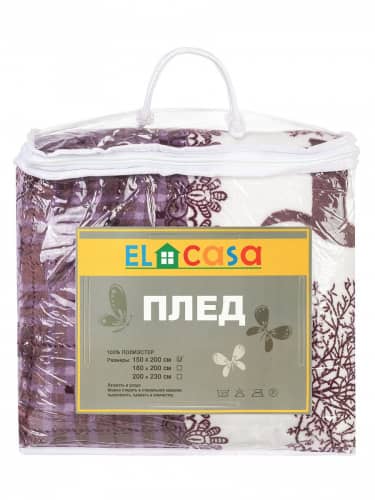 Купить Плед El Casa, 150х200 см по низкой цене