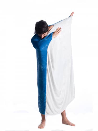 Купить Плед Kanguru с рукавами MOMONGA Ocean Белка-летяга по низкой цене