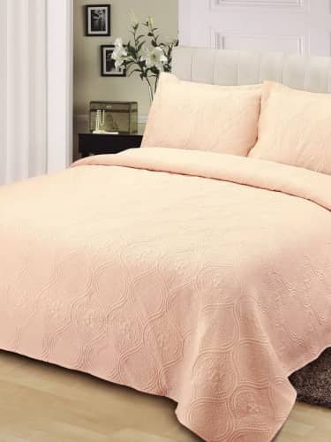 Купить Покрывало Sofi de Marko атласное 240х260 с наволочками по низкой цене