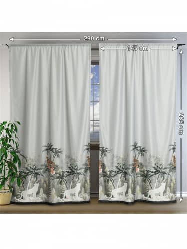 Купить Шторы Ambesonne комплект, 290х265 см по низкой цене