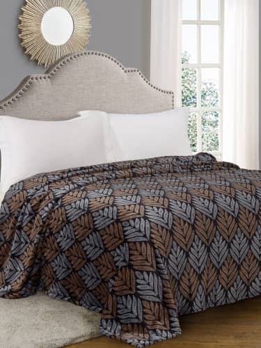 Купить Плед Letto Велсофт, размер 175x200 см по низкой цене