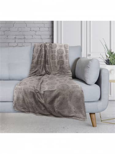 Купить Плед DeНастия Жаккардовый 2-сл 150х200 см по низкой цене