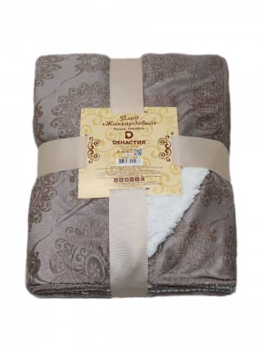 Купить Плед DeНастия Жаккардовый 2-сл 150х200 см по низкой цене