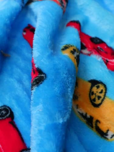 Купить Плед TexRepublic Absolute Машинки Фланель 110x140 см по низкой цене