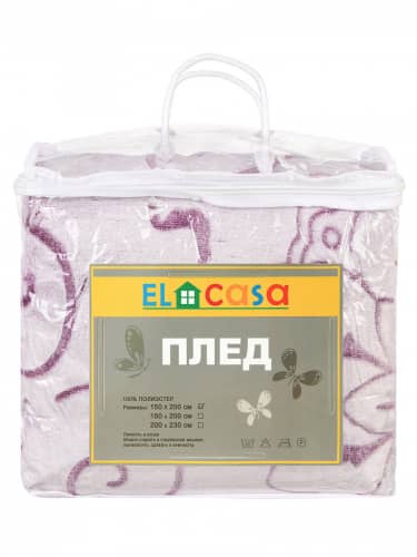 Купить Плед El Casa, 150х200 см по низкой цене