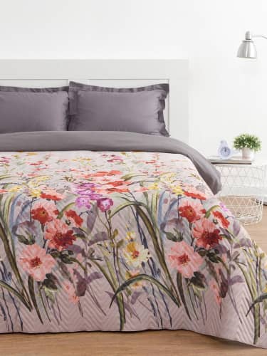Купить Покрывало Этель Акварельные цветы 150х210 по низкой цене