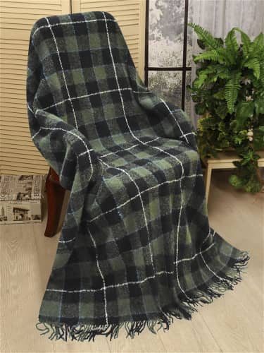 Купить Покрывало-плед Arkady шерстяной Премьера 140x200 по низкой цене