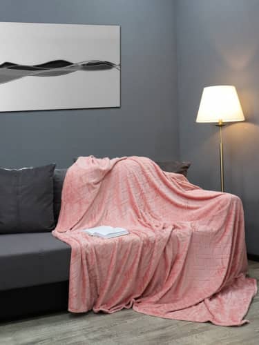 Купить Плед TexRepublic Absolute Плетенка Фланель 200x220 см по низкой цене