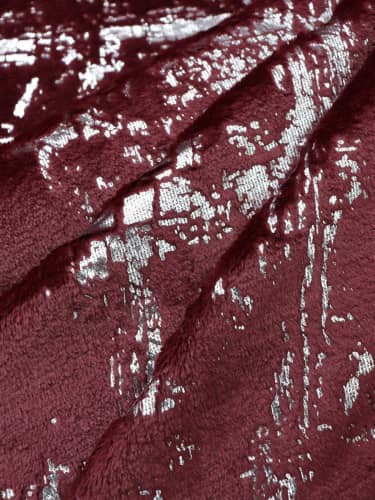 Купить Плед TexRepublic Absolute Shik мазки Фланель 150х200 см по низкой цене