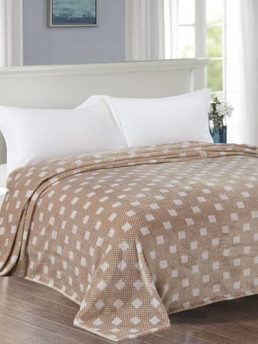 Купить Плед Letto Велсофт, размер 140x200 см по низкой цене