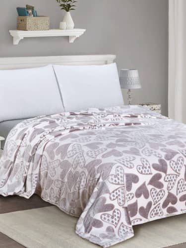 Купить Плед Letto Велсофт, размер 175x200 см по низкой цене