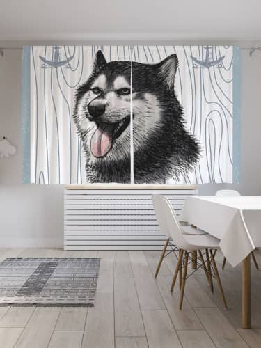 Купить Шторы JoyArty с фотопечатью Китовый самолет из сатена, 145х180 см по низкой цене
