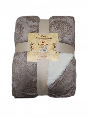 Купить Плед DeНастия Жаккардовый 2-сл 200х220 см по низкой цене