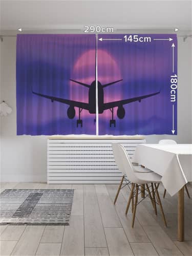 Купить Шторы JoyArty с фотопечатью Гитара и микрофоны из сатена, 145х180 см по низкой цене