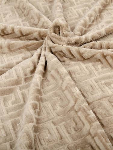 Купить Плед Bozhong Home Textile Лабиринт , 200x220 см по низкой цене