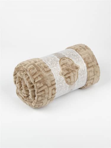 Купить Плед Bozhong Home Textile Лабиринт , 200x220 см по низкой цене