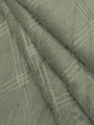 Купить Плед TexRepublic Absolute Elite Клетка Фланель 1,5 сп. Зеленый 150х200 см по низкой цене