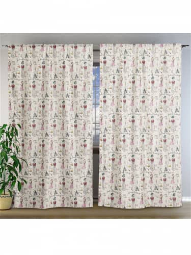 Купить Шторы Ambesonne комплект, 290х265 см по низкой цене