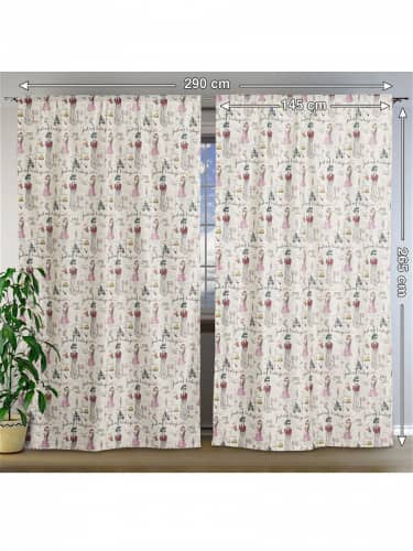 Купить Шторы Ambesonne комплект, 290х265 см по низкой цене