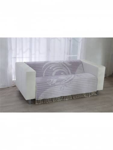 Купить Плед Камея хлопковый Завиток 140х200 см по низкой цене