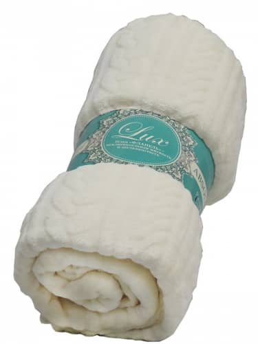 Купить Плед TexRepublic Absolute Косичка Фланель 200x220 см по низкой цене