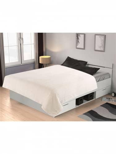 Купить Плед TexRepublic Absolute Косичка Фланель 200x220 см по низкой цене