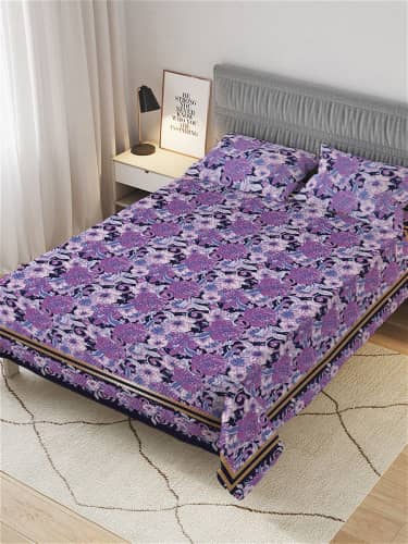 Купить Покрывало Ambesonne стеганое жаккардовое с 2-мя наволочками, 1,5-спальное 160х220 см по низкой цене