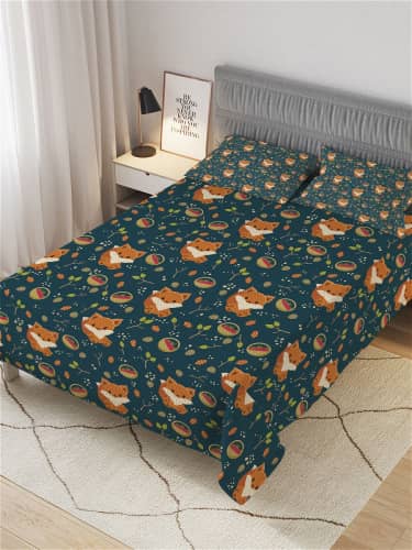 Купить Покрывало Ambesonne стеганое жаккардовое с 2-мя наволочками, 1,5-спальное 160х220 см по низкой цене