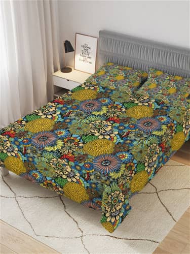 Купить Покрывало Ambesonne стеганое жаккардовое с 2-мя наволочками, Евро 220x235 см по низкой цене