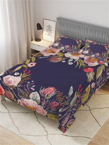 Купить Покрывало Ambesonne стеганое жаккардовое с 2-мя наволочками, 1,5-спальное 160х220 см по низкой цене