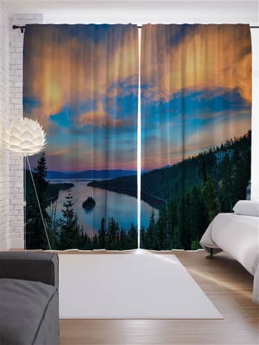 Купить Шторы JoyArty с фотопечатью Множество самолетов из сатена, 290х265 см по низкой цене
