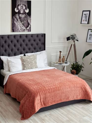 Купить Плед Bozhong Home Textile Лабиринт , 200x220 см по низкой цене