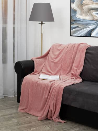 Купить Плед TexRepublic Absolute Lux Косичка Фланель 200х220 см по низкой цене