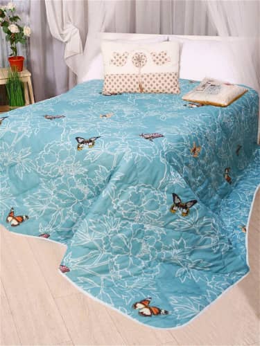 Купить Одеяло Arkady  облегченное Бабочки 1,5 спальное по низкой цене