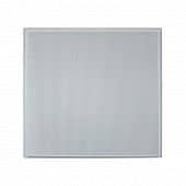 Купить Плита Cesal потолочная, кассетная, алюминиевая, с перф., белая, кромка Тегулар 45, 600х600 мм, 1 шт. по низкой цене