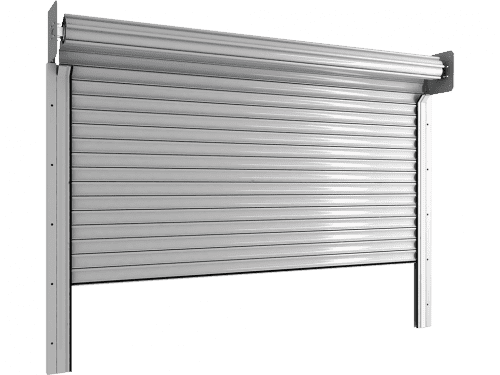 Купить Рулонные ворота DoorHan из стальных профилей (взломоустойчивые) RH117/08, RHS117P/08 с внутривальным электроприводом по низкой цене