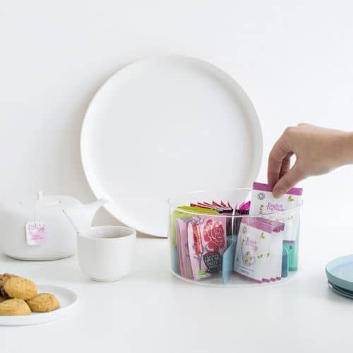 Купить Банка Brabantia стеклянная, модульная, для пакетированного чая 2,5 л по низкой цене