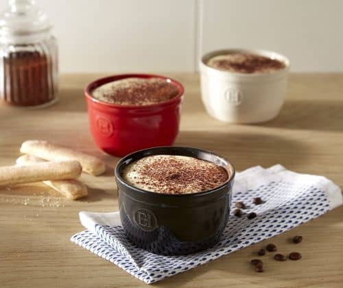 Купить Рамекин Emile Henry набор из 2 шт гранат, высокий 8,5 см по низкой цене