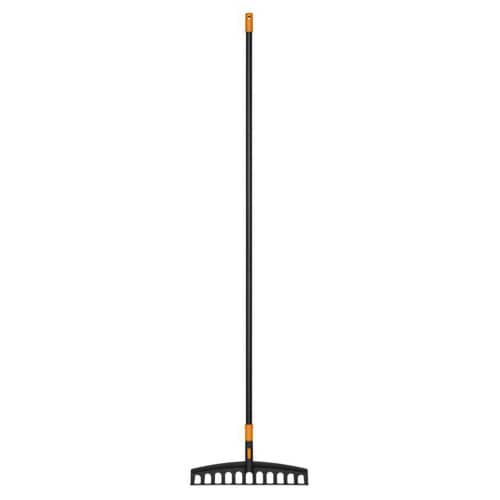 Купить Грабли прямые 12 зубьев Fiskars 135066 с черенком по низкой цене