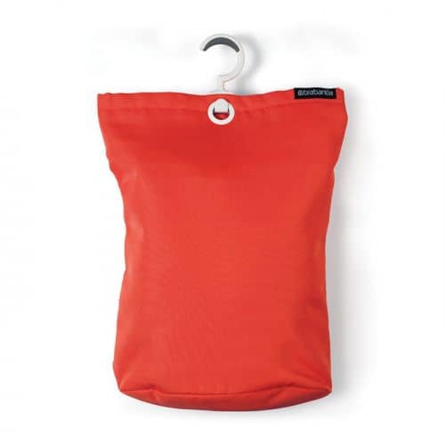 Купить Сумка Brabantia для белья подвесная, красная, 35 л по низкой цене