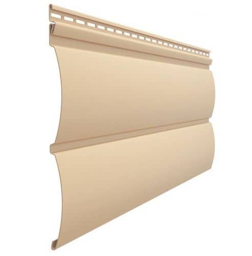 Купить Сайдинг Docke Premium Блок-хаус D4.7T Персик, виниловый, 3660 мм для наружной отделки дома по низкой цене