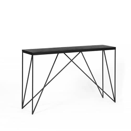 Купить Консоль Intelligent Design Monaco black чёрный дуб по низкой цене