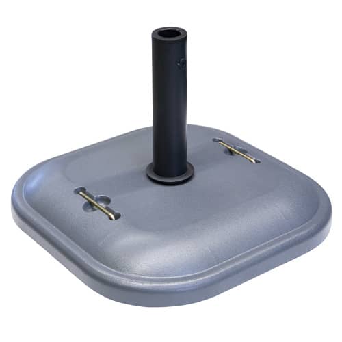 Купить Подставка для зонта бетонная 48х48х36 см 26 кг по низкой цене