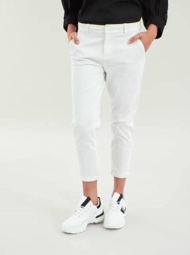 Купить Брюки Piazza Italia повседневные, цвет молочный по низкой цене