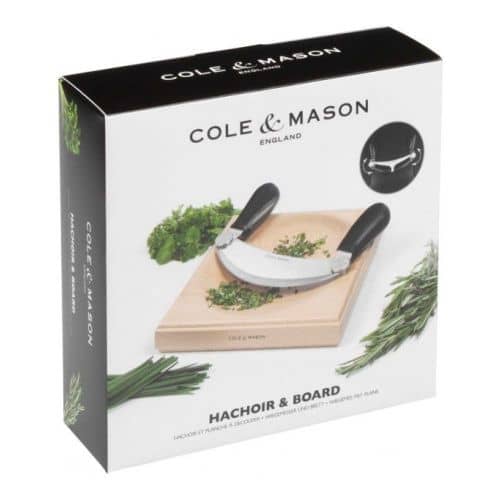 Купить Измельчитель Cole & Mason для зелени с доской, светлое дерево по низкой цене