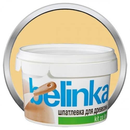 Купить Шпатлевка Belinka акриловая по дереву Дуб светлый 0,35 кг по низкой цене