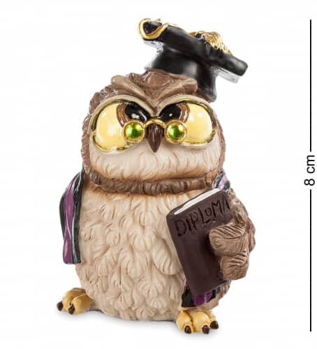 Купить Фигурка-сова The Comical World of Stratford Буква закона RV-390 по низкой цене