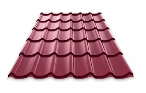 Купить Металлочерепица ПрофМеталл Супер Классик 1100х500х0.4 мм по низкой цене